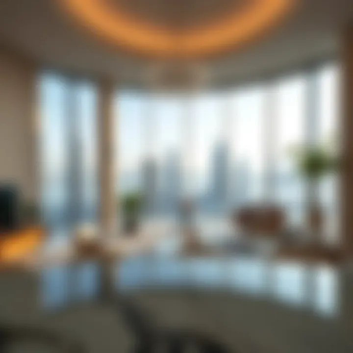 Luxurious Interiors of Marina Towers Luxurious interior design of a Marina Towers apartment
