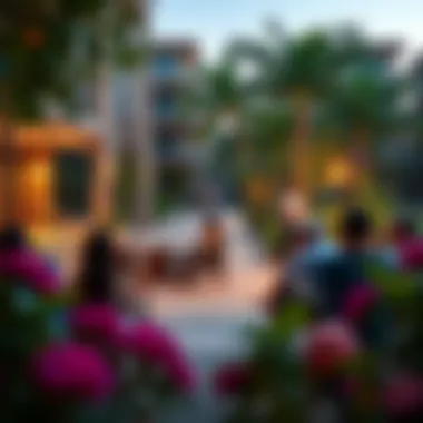 Vibrant Lifestyle at Midtown by Deyaar Vibrant community life at Midtown by Deyaar with lush greenery and recreational spaces