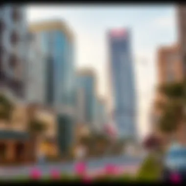 Prime Location Benefits of Midtown by Deyaar Location advantages of Midtown by Deyaar highlighted by proximity to key areas in Dubai