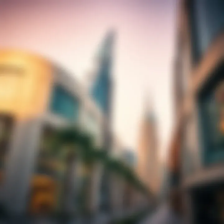 Architectural features of Megamall