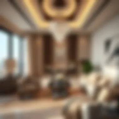 Interior Design of Palm View Property Elegant interior design of a luxury property in Palm View Jumeirah