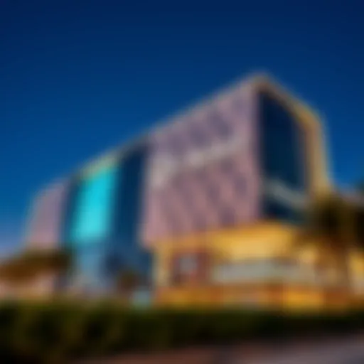 Exterior view showcasing the innovative design of Q1 Mall