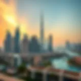 Stunning view of Dubai's skyline showcasing luxury properties