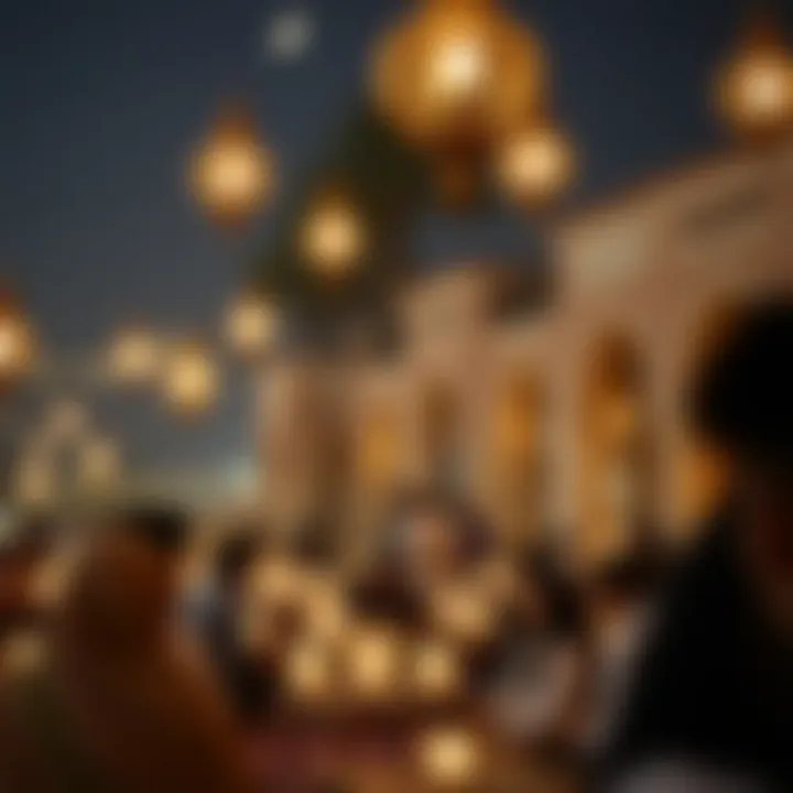 Community gathering during Ramadan