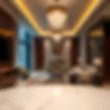 Luxurious interior design of Samaya Hotel Apartments