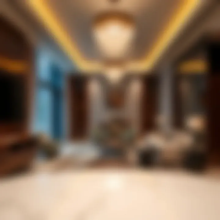 Luxurious interior design of Samaya Hotel Apartments
