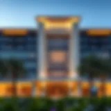 Exterior Marvel of St. Regis Residences Dubai St. Regis Residences Dubai exterior view showcasing modern architecture