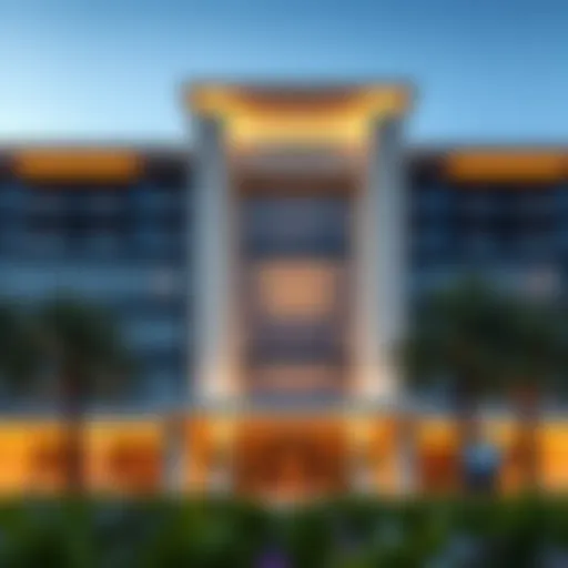 Exterior Marvel of St. Regis Residences Dubai St. Regis Residences Dubai exterior view showcasing modern architecture