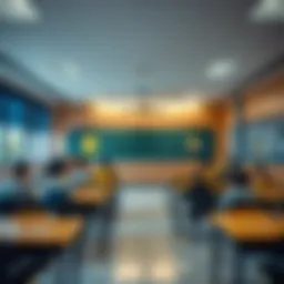 Classroom environment in an international school