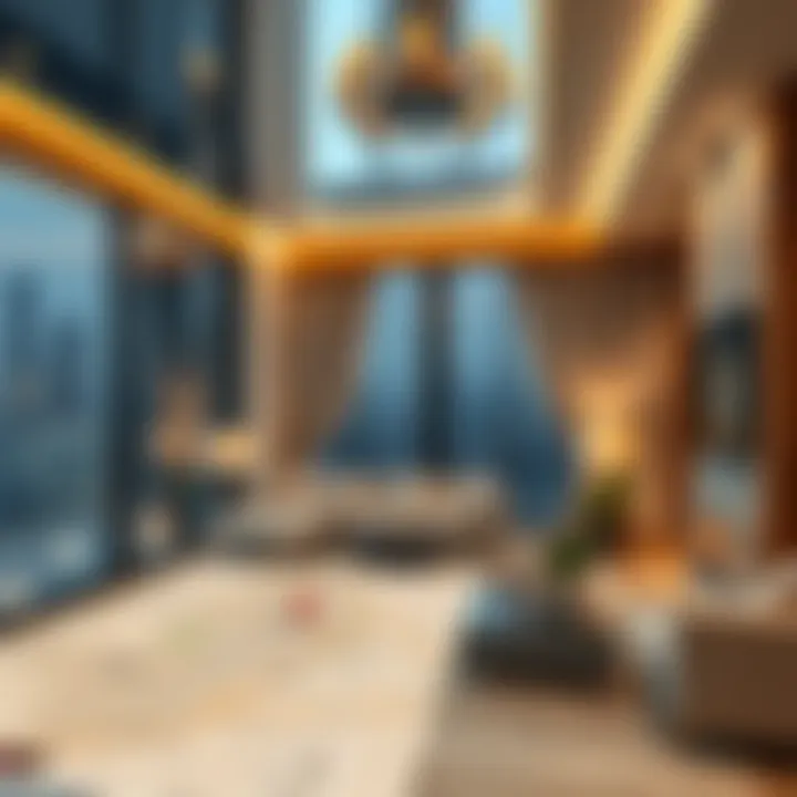Prime Locations for Service Apartments in Dubai Map highlighting prime locations for service apartments in Dubai