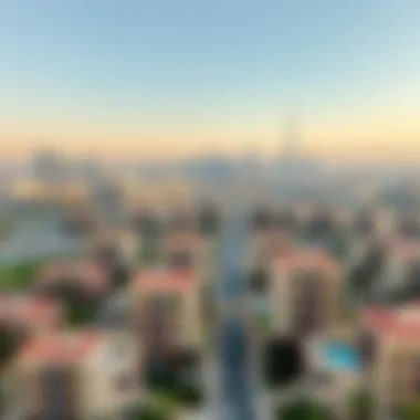 A skyline view of Dubai illustrating the integration of Treo homes into the urban landscape