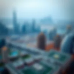 Aerial view of Dubai's skyline showcasing residential and commercial properties