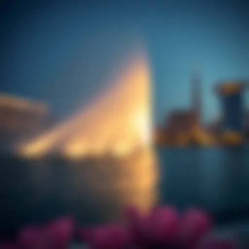 Timings of the Dubai Fountain Show Introduction