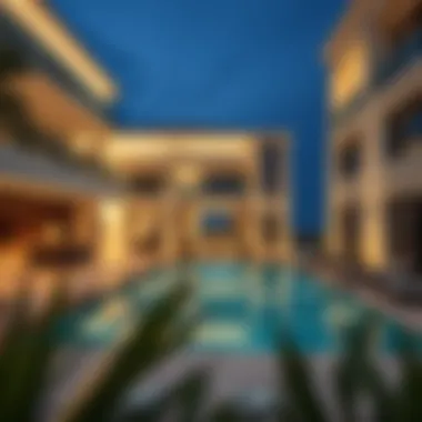 Luxury Living in Dubai A luxurious residential property in Dubai