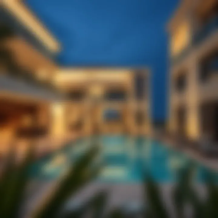 Luxury Living in Dubai A luxurious residential property in Dubai