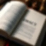 A close-up of a law book open to contract law pages