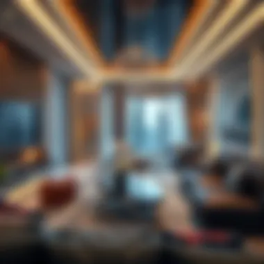 Interior Design Excellence at Zain Apartments Luxurious interior of a Zain Apartment highlighting contemporary design and comfort
